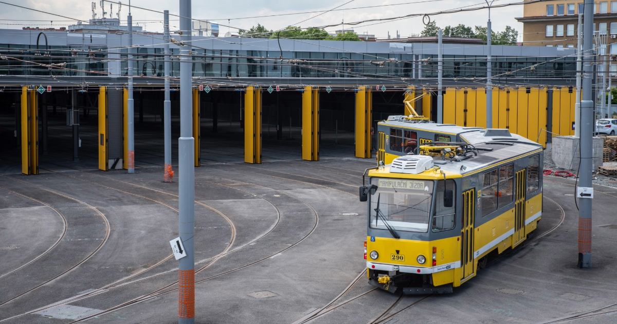 Straßenbahndepot Pilsen setzt auf Videosicherheitstechnik von Dallmeier